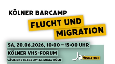 Kölner Barcamp Flucht und Migration