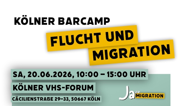 Kölner Barcamp Flucht und Migration
