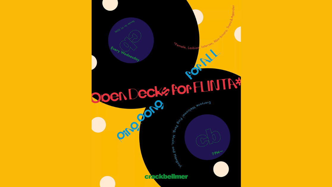 OPEN DECKS FOR FLINTA* PING PONG FOR ALL