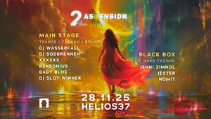2 Years Ascension w/ DJ Wasserfall, DJ Sodbrennen, Jenni Zimnol, Jester & more at Helios37