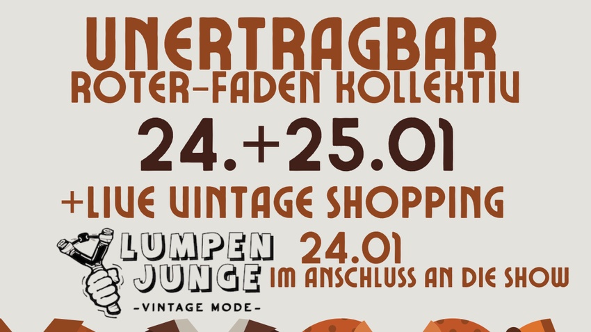 Unertragbar + Live Vintage-Shopping