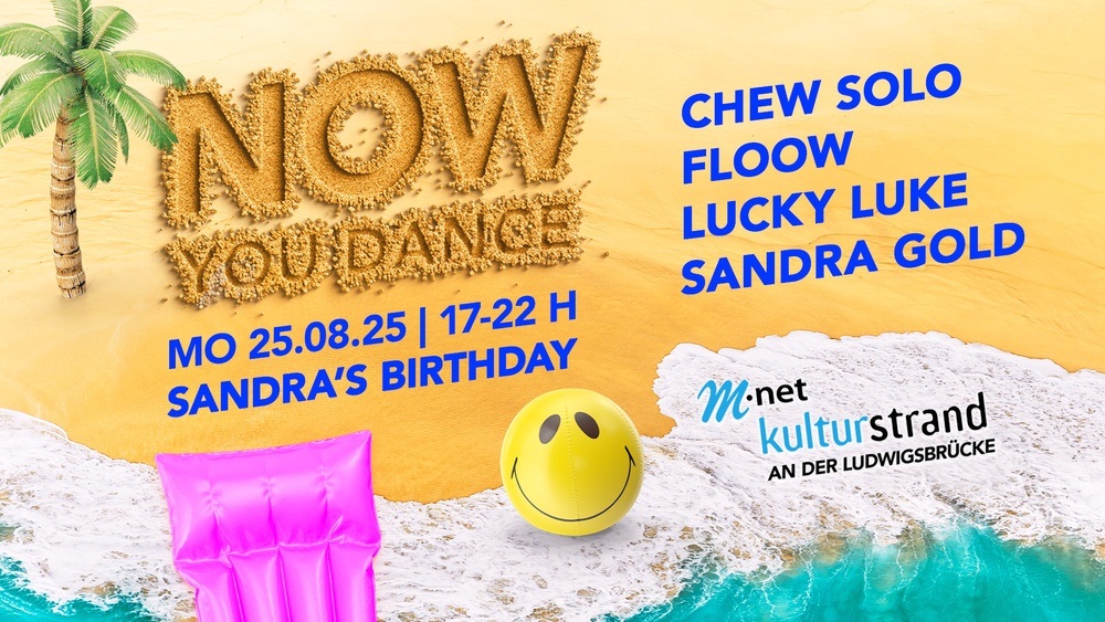 NOW YOU DANCE am Strand