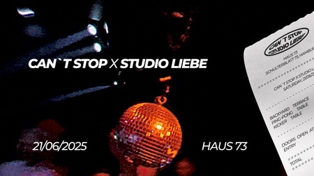 Can't Stop x Studio Liebe No. 2