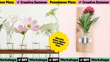 Glass trifft Holz (Glass meets wood) | Creative Summer Potsdamer Platz