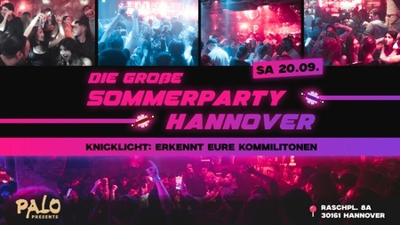 Sommerparty Hannover - Palo