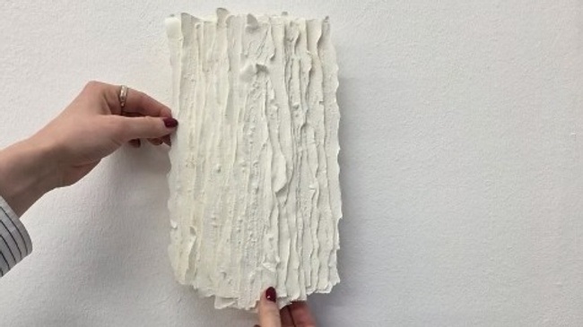 Papier-Schichten: Rinde, Faser, Form