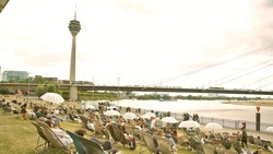 Stadtstrand Düsseldorf Mannesmannufer