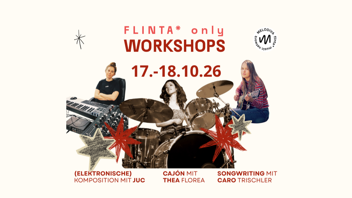 MELODIVA Workshops FLINTA* only 17.-18.10.2026