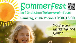 🌞🐴 Sommerfest im Ländlichen Reiterverein Tegel 🐴🌞