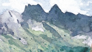 Workshop Berglandschaftsmalerei mit Aquarellfarben