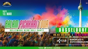 Bollywood Neon Holi Party Düsseldorf