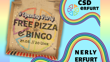 CSD-Opening-Party: Free Pizza and Bingo