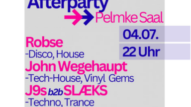 Aftershow in der Pelmke