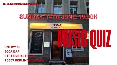 Music Quiz in Berlin-Wedding