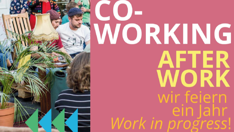 Co-Working After Work 🥂 – wir feiern ein Jahr Work in progress!