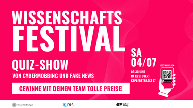 Wissenschaftsfestival Quiz-Show und Podiumsdiskussion