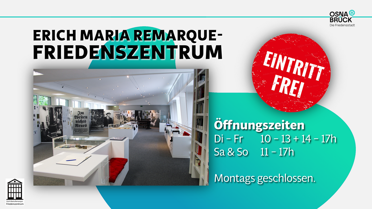 Dauerausstellung zu Leben und Werk Erich Maria Remarques