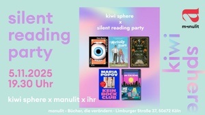 silent reading party: kiwi sphere x manulit
