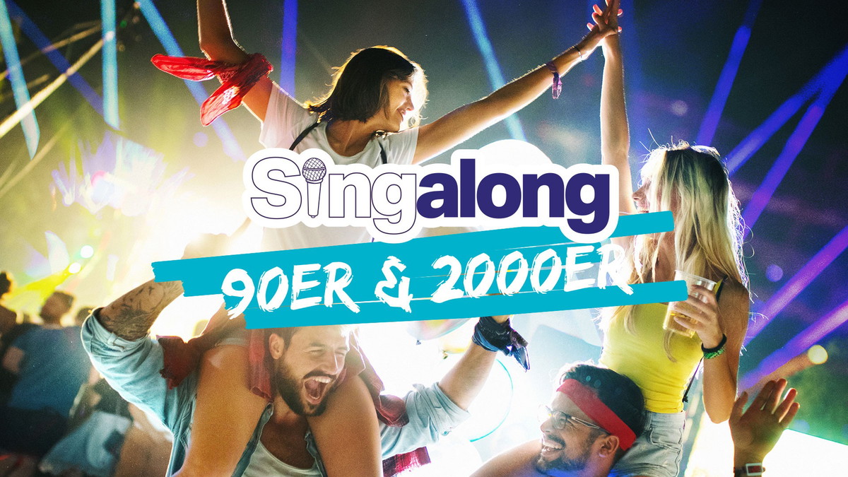 Titelbild der Veranstaltung SINGALONG - DAS GROSSE MITSING-EVENT (HITS DER 90ER & 2000ER)