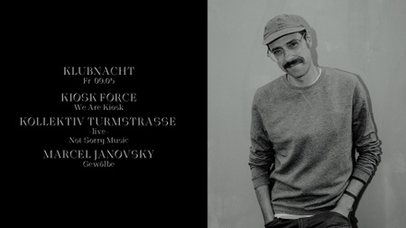 Klubnacht w/ Kiosk Force, Kollektiv Turmstrasse & Marcel Janovsky