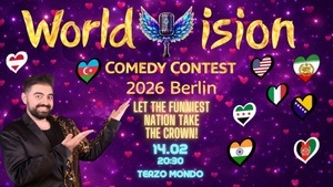 WorldVision Comedy Contest 14.02.2026 Berlin