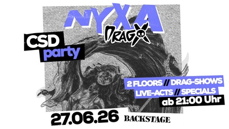 FLINTA*+ CSD PARTY by NYXA & DRAGX