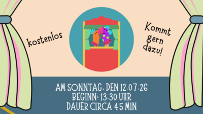 Upcycling Puppentheater Aufführung 2026