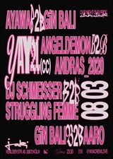 YAYAcc feat. Angel Demon, Aaro, Andras_2020, Ayawa, Gîn Bali, struggling femme, dj schmeisser & more