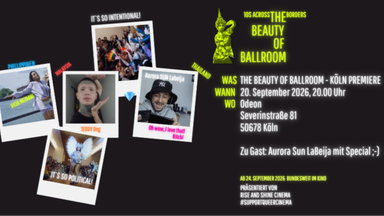 Preview | The Beauty Of Ballroom | Köln Odeon 20.09. ab 20.00 Uhr | Mit Aurora Sun LaBeija