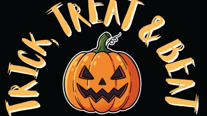 Titelbild der Veranstaltung Trick, Treat & Beat - Die Halloween Party für Teens zwischen 14 und 17
