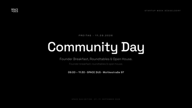 Community Day: Founder Breakfast