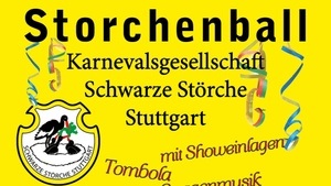 Faschingsball Schwarze Störche