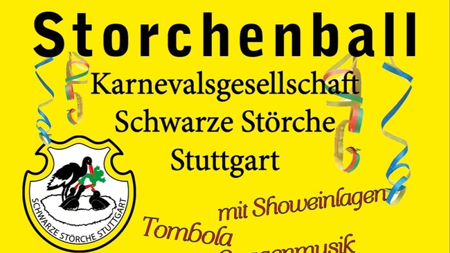 Faschingsball Schwarze Störche