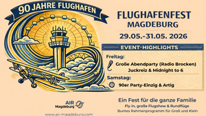 Airmagdeburg - 90 Jahre Flughafen Magdeburg
