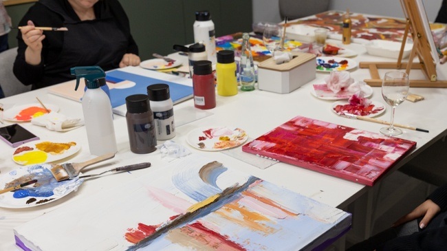Drink & Paint Afterwork - Arful Flow - Entdecke deine Kreativität