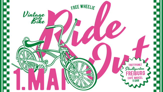 FREE WHEELIE - 3. Vintage Bike Ride Out Freiburg