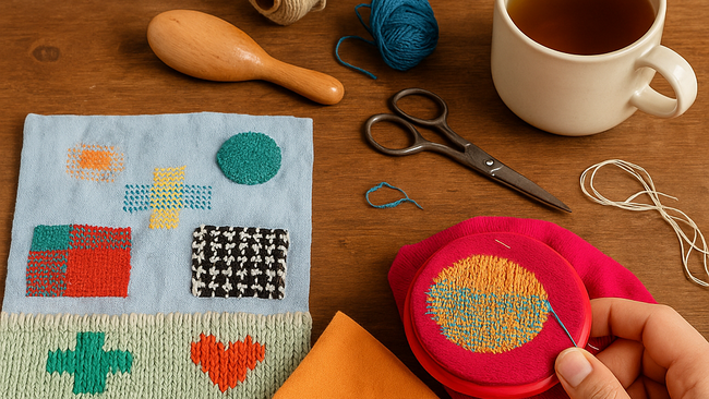 Sip and Stich - Reparieren & Verzaubern mit Nadel und Faden