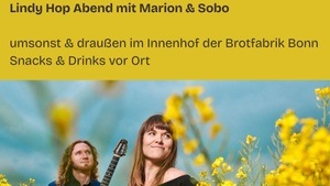 Lindy Hop Abend mit Marion & Sobo live