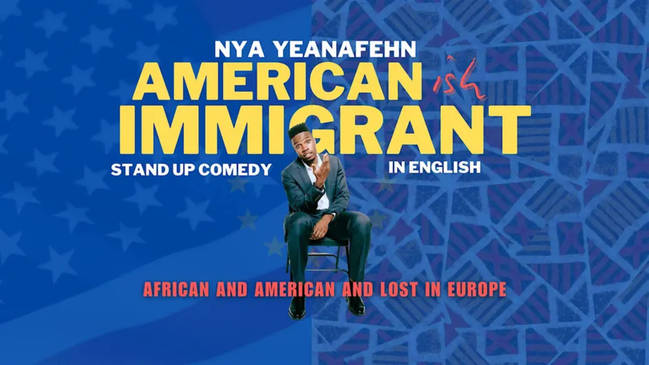 American -ish Immigrant | English Stand Up Comedy in Leipzig