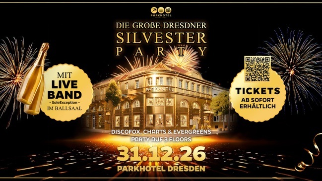 DIE GROßE DRESDNER SILVESTER PARTY 2026/2027