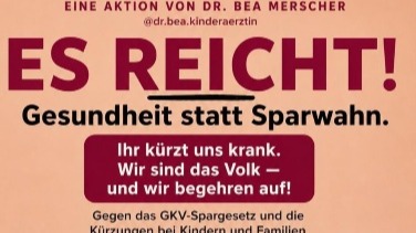 "Es ist Punkt 12! Es betrifft auch dich."