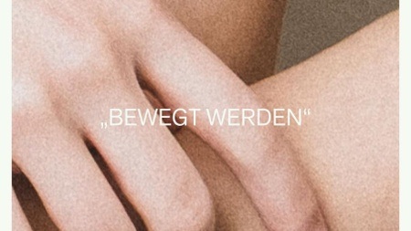 Bewegt werden - Workshop