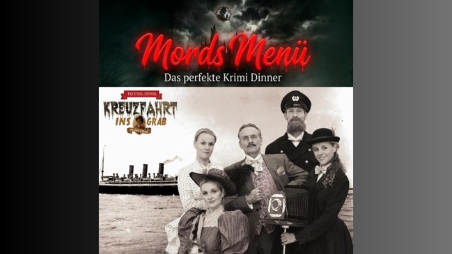 Mords Menü – Das perfekte Krimidinner „Kreuzfahrt ins Grab“ Bremen