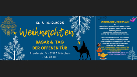 Orientalischer Weihnachten, Basar und Live-Musik Bauchtanzabend