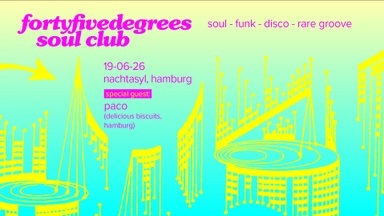 45° Degrees Soul Club ---- w/Paco
