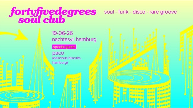 45° Degrees Soul Club ---- w/Paco