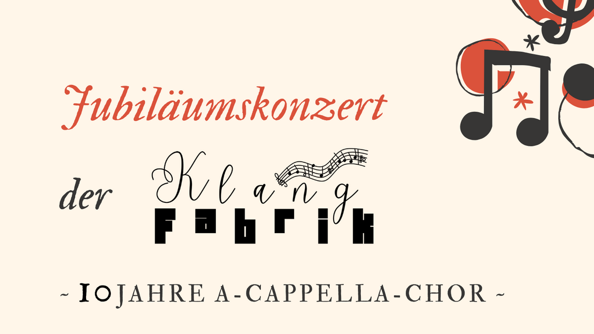 Jubiläumskonzert der Klangfabrik Rostock