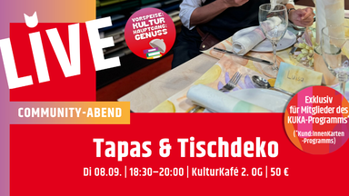 Tapas & Tischdeko