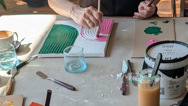 Snacks & Strukturpaste Workshop