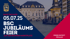 BSC Jubiläumsfeier auf dem Marktplatz